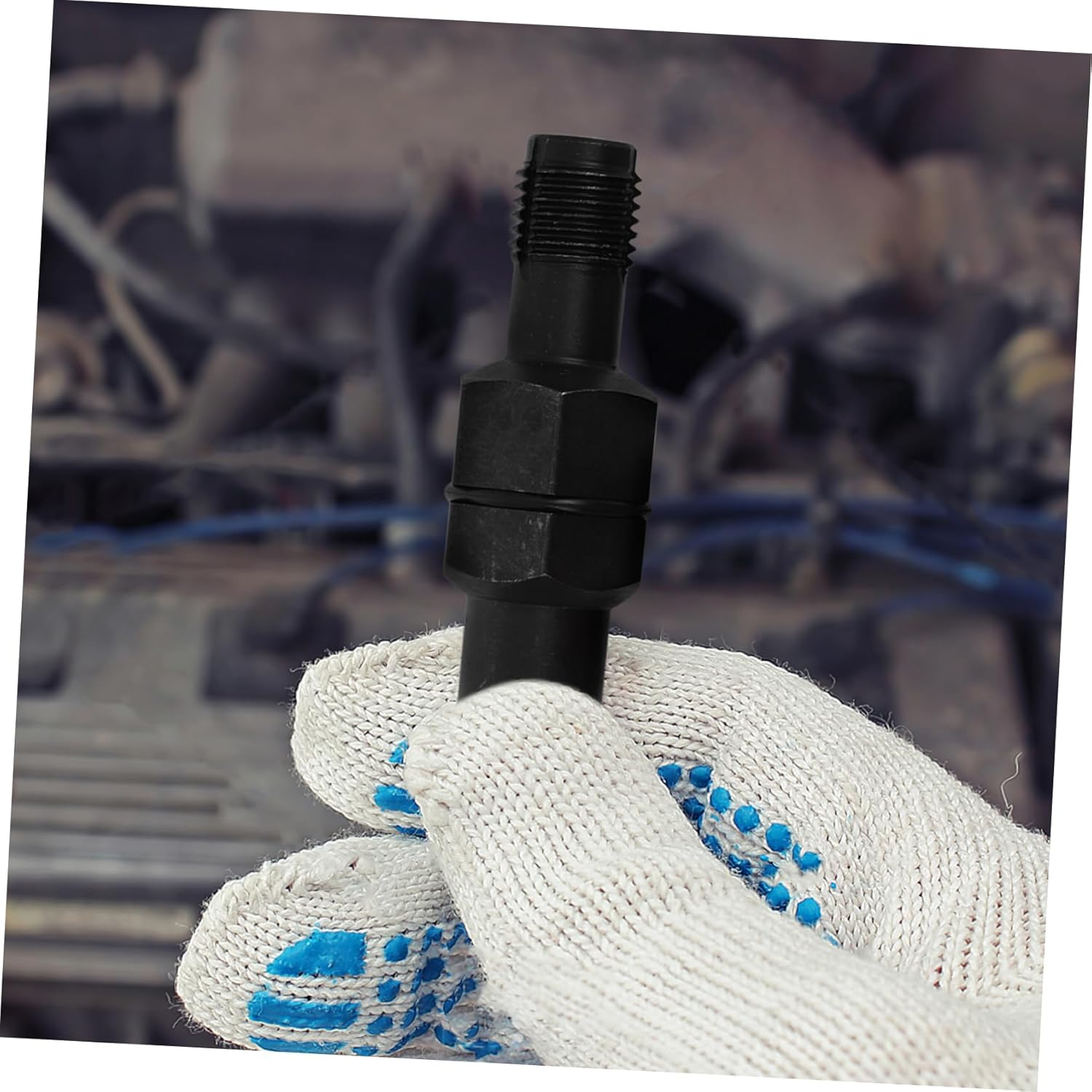 GRIRIW 2Pcs Automotive Spark Plug Rethreader and Tap Wrench Tool Kit for Easy Engine Repair image number 3