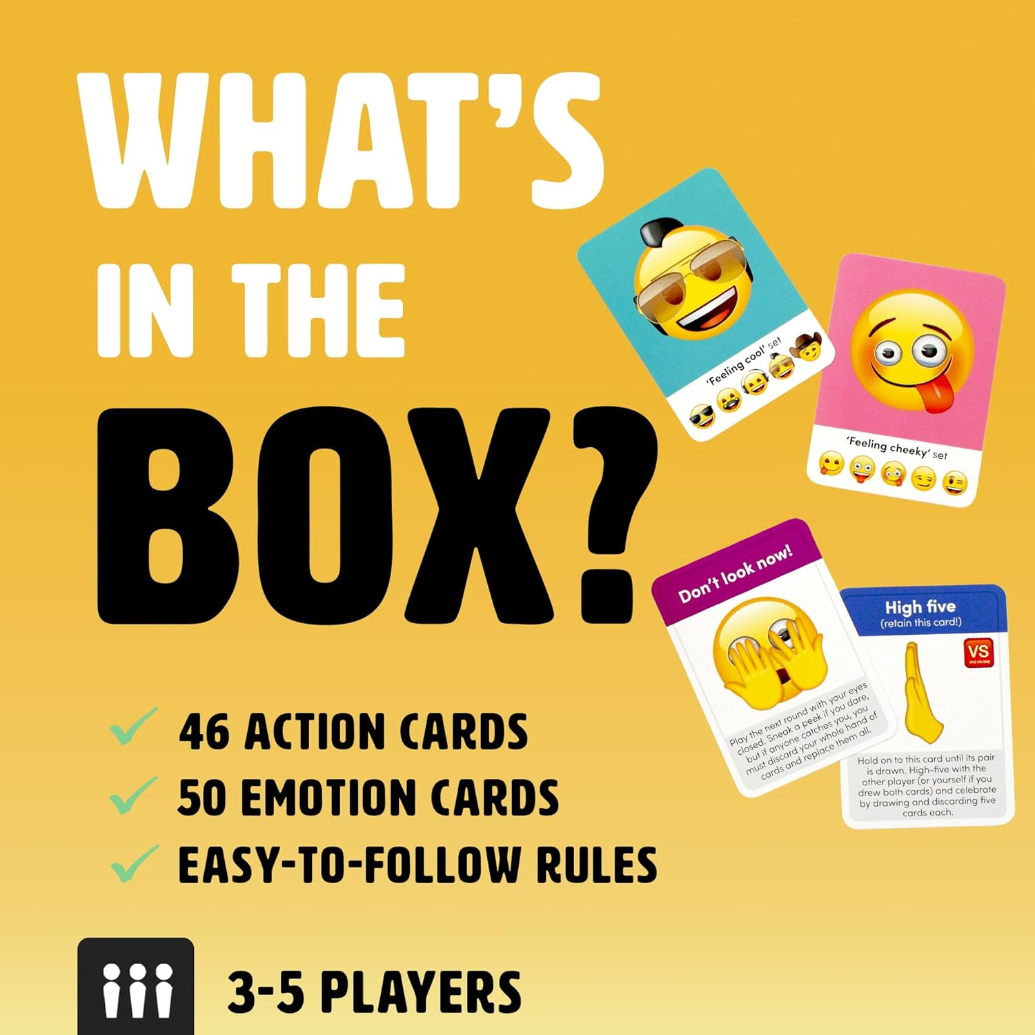 Ginger Fox Emoji Card Game. Fun Family Games and Party Games for Gatherings, Hangouts and More. Kids and Adult Card Games for 8 Years and Over image number 5