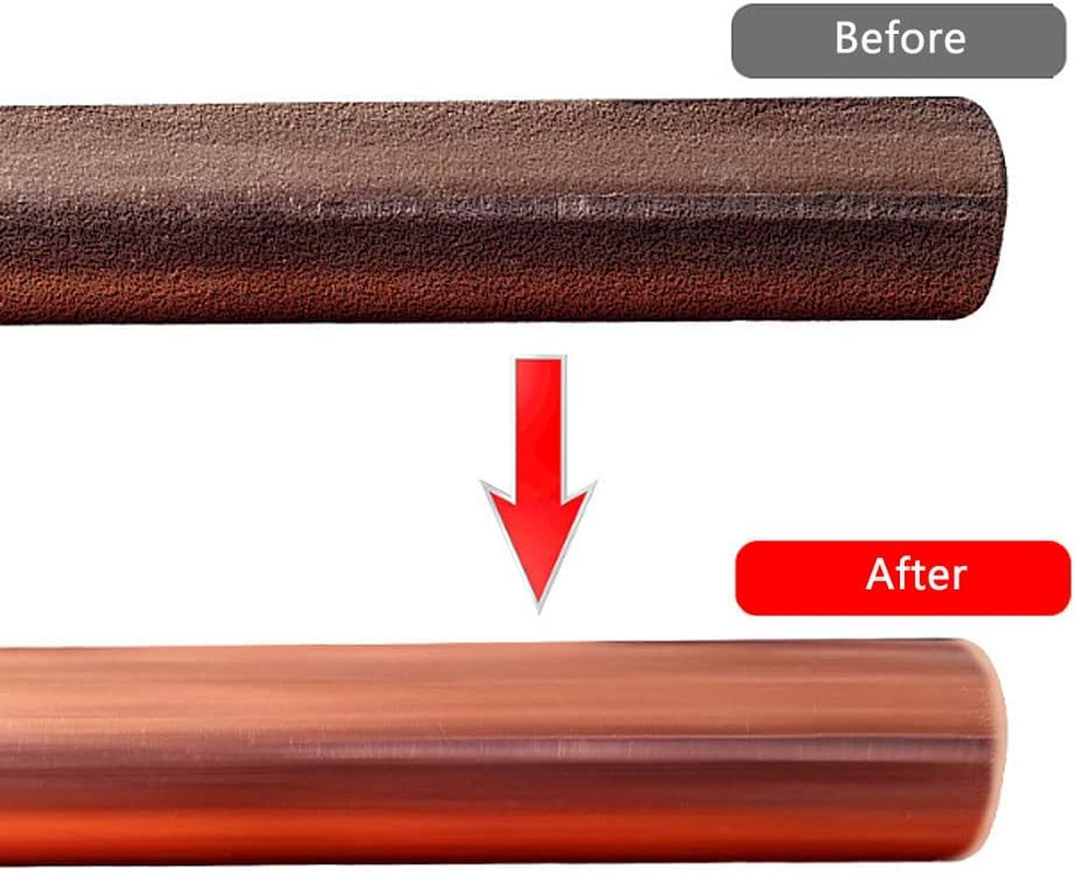 Pipe Cleaner, 4 In1 Copper Pipes Double Head Cleaner Brush Deburrer & Rust Brush image number 4