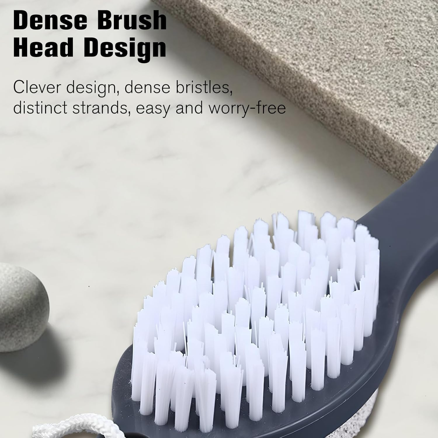 Foot File Callus Remover - Pedicure Tool for Comprehensive Foot Care (Dark Grey, 19.5 * 4.5CM) image number 2