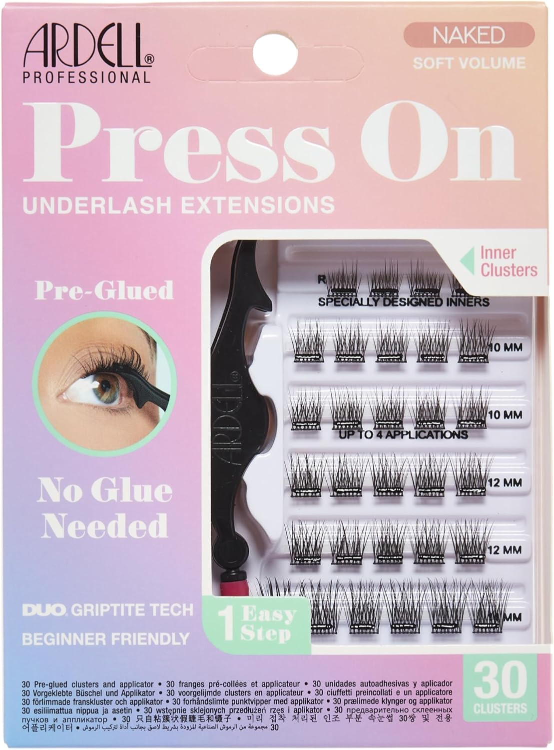 Ardell Naked Press on Pre-Glued Underlash Extensions - Soft Volume image number 1