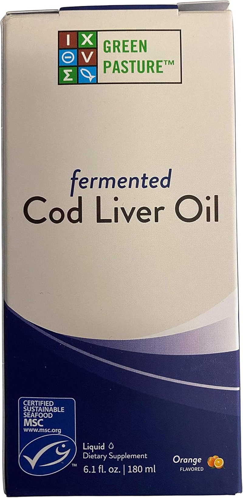 Blue Ice Fermented Cod Liver Oil Orange Flavor - 120 Caps image number 1