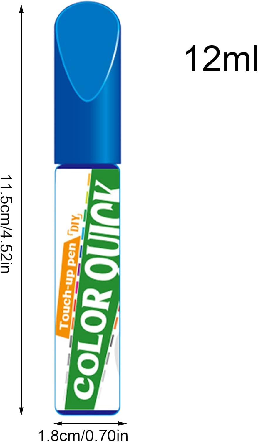 Car Scratch Pen - Car Paint Scratch Pen Color Exact Match - Quick Drying 12Ml Automotive Remover Blemish Quick Fix for Rim Wheel Bumper Exterior
