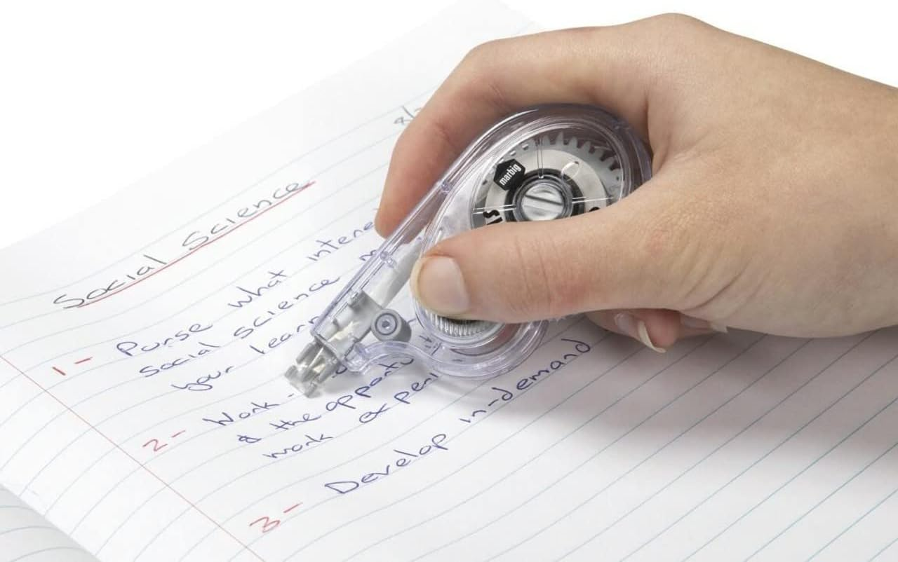 Marbig(R) 975753 Sidewinder Correction Tape Box of 12