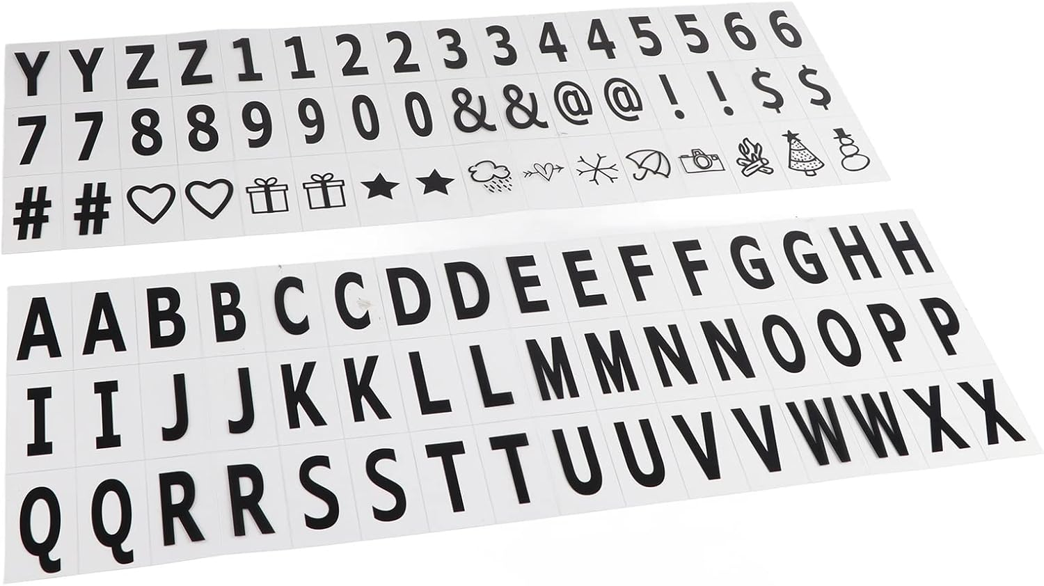 Create Your Own Light up Lettering with Rectangular DIY Acrylic Cinema Theme Luminous Box LED Lighting for Kids Playrooms image number 5