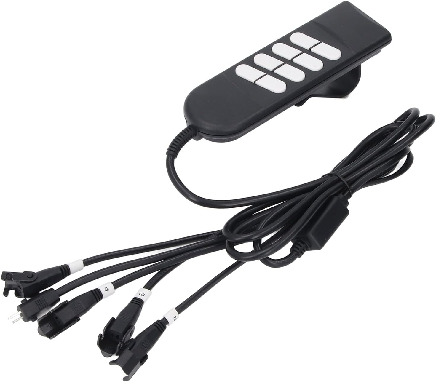 Omabeta 1PCS Lift Chair Control Replacement, 8-Button 5-Pin ABS Hand Control with Ergonomic Compact Design, Lift Chair Remote Replacement Parts for Power Recliner Furniture Controller Switch image number 4