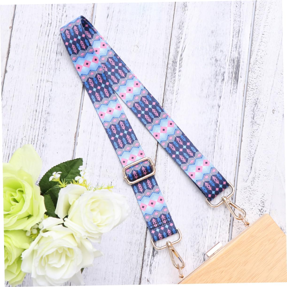 COHEALI 3Pcs Duffle Bag Women Shoulder Strap Bag Replacement Strap Ethnic Style Printing
