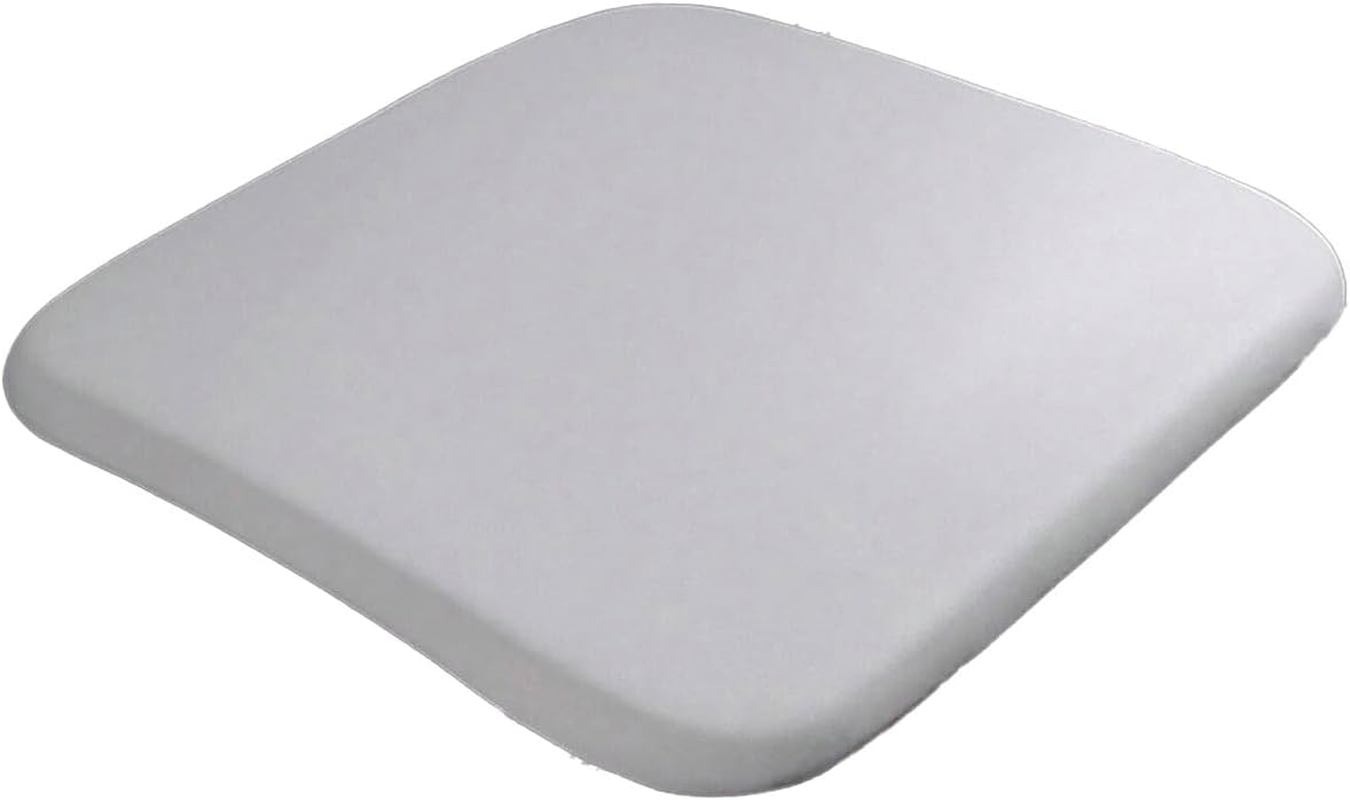 AIMALL Memory Foam Car Seat Cushion 15X15X1.57In Universal Breathable Pad for Driver and Passenger Four Seasons Use Tailbone Relief Support for Office Chair Black Grey Beige