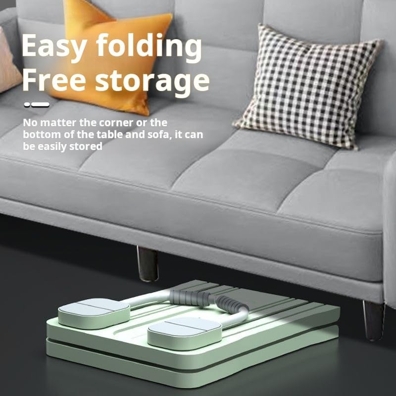 Foldable Pilates Reformer Set for Home,5 in 1 Multifunctional Pilates Board with Elbow Support,Ab Trainer Machine with 1 Timer,Professional Automatic Roller Pilates Board Machine for Women image number 4