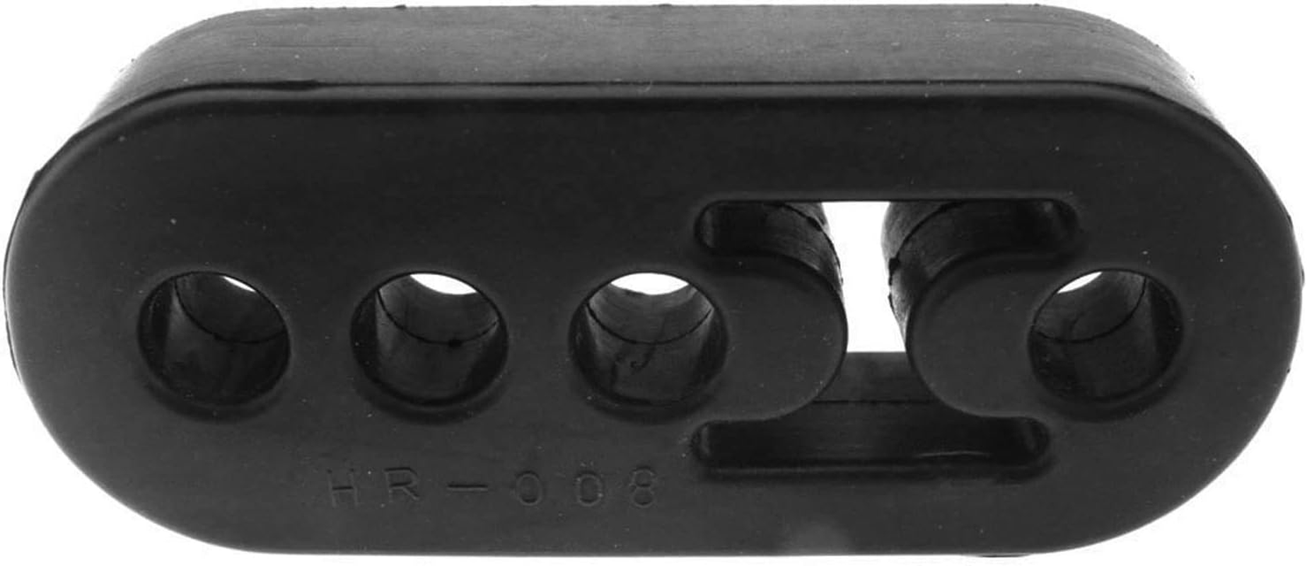 2 PCS Universal 12Mm Hole Car Heavy Duty Exhaust Tail Pipe Rubber Mount Bracket Hanger image number 1