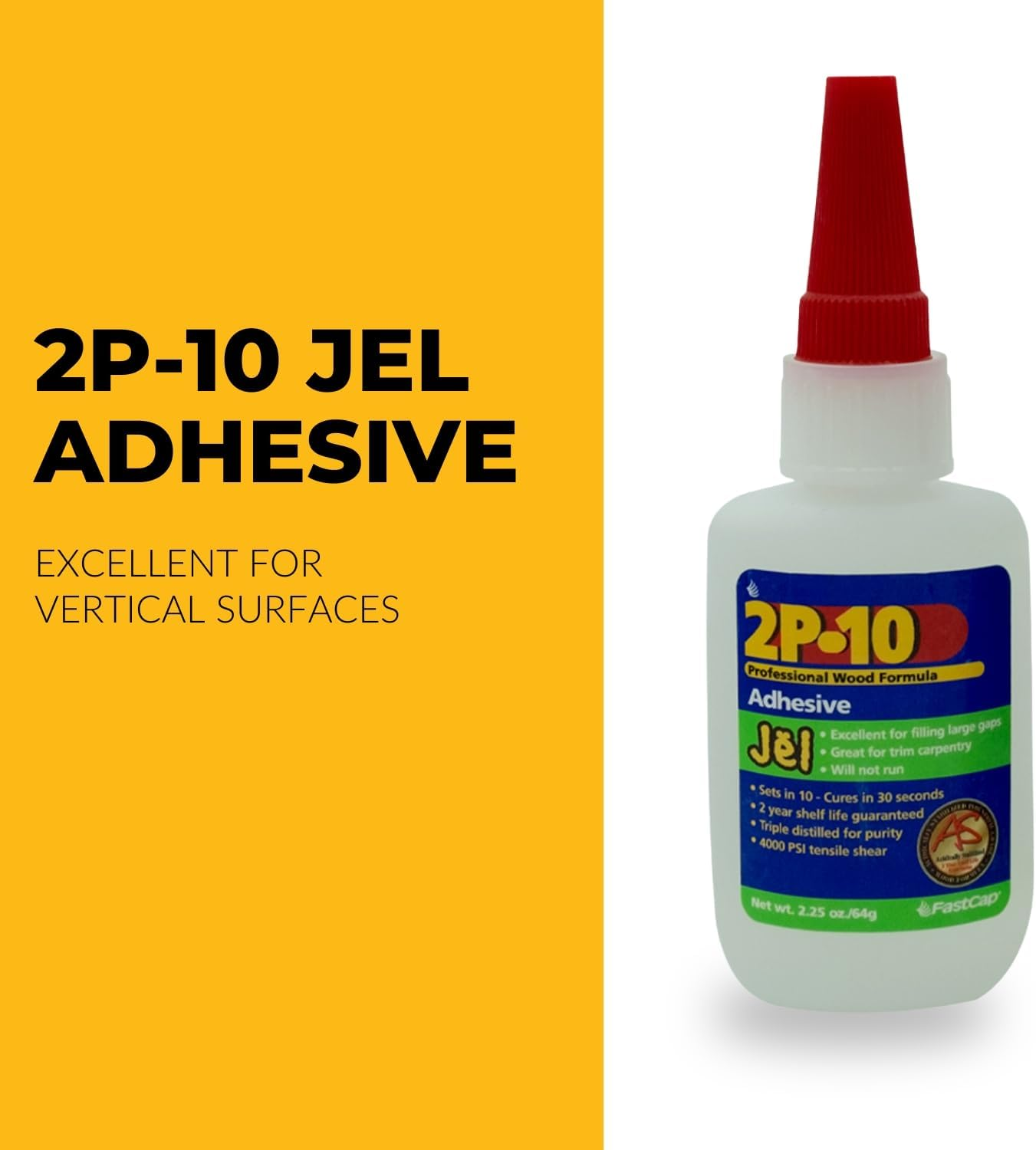 Fastcap 2P-10 Jel Super Glue 63Ml image number 2