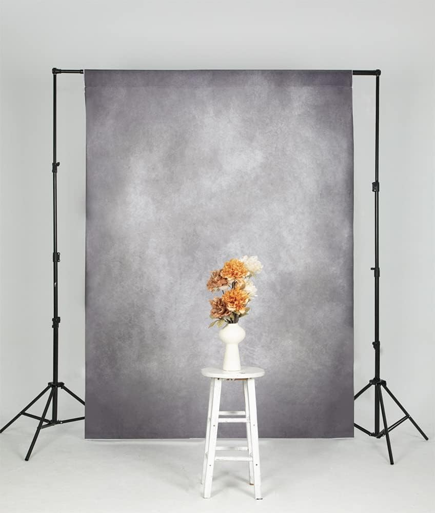 Kate 5X7Ft Vintage Backdrops Abstract Grey Portrait Photo Backdrop for Photography Studio image number 6