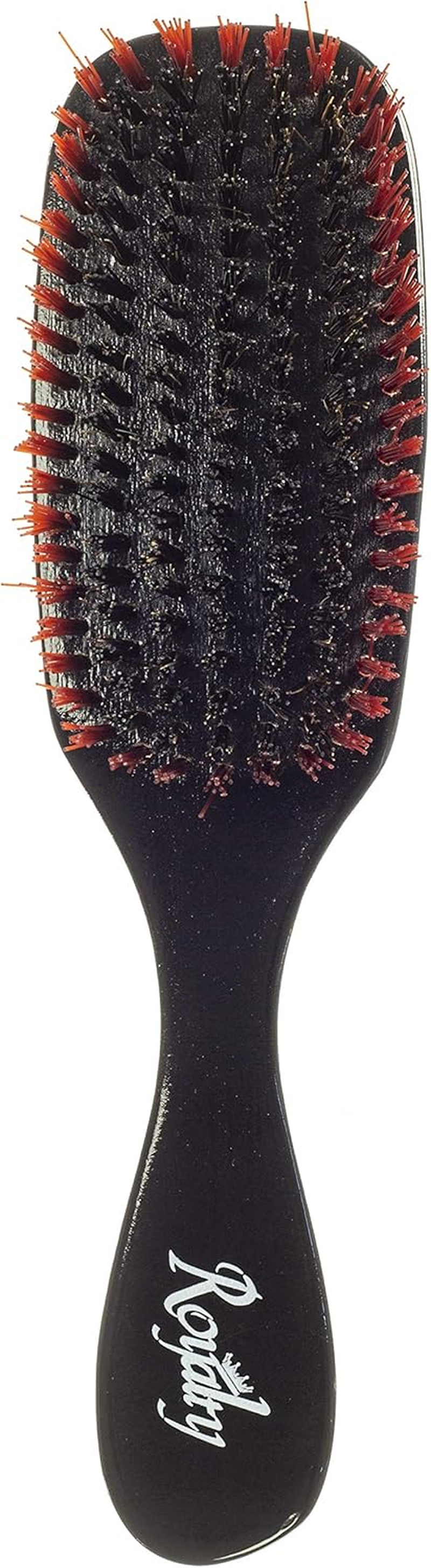 Royalty by Brush King Wave Brush #722-7 Row Medium Hard - Good 360 Waves Brush for Wolfing - from the Maker of Torino Pro image number 2