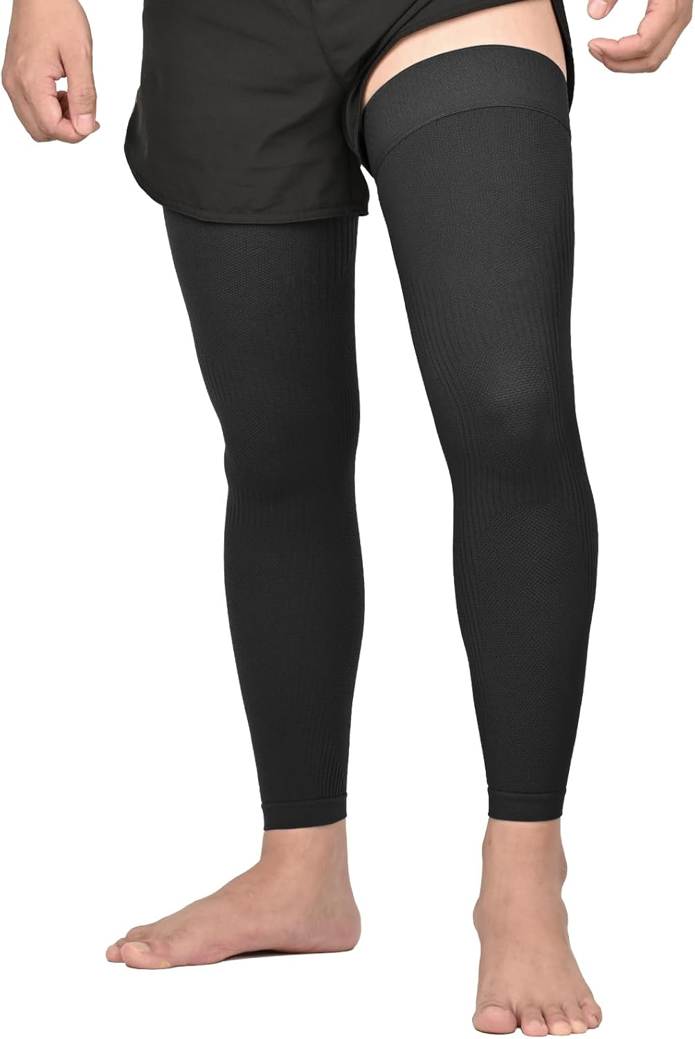 KEKING Full Leg Compression Sleeves, Unisex, Thigh High Compression Stocking 20-30Mmhg Graduated Support for Thigh Calf Knee