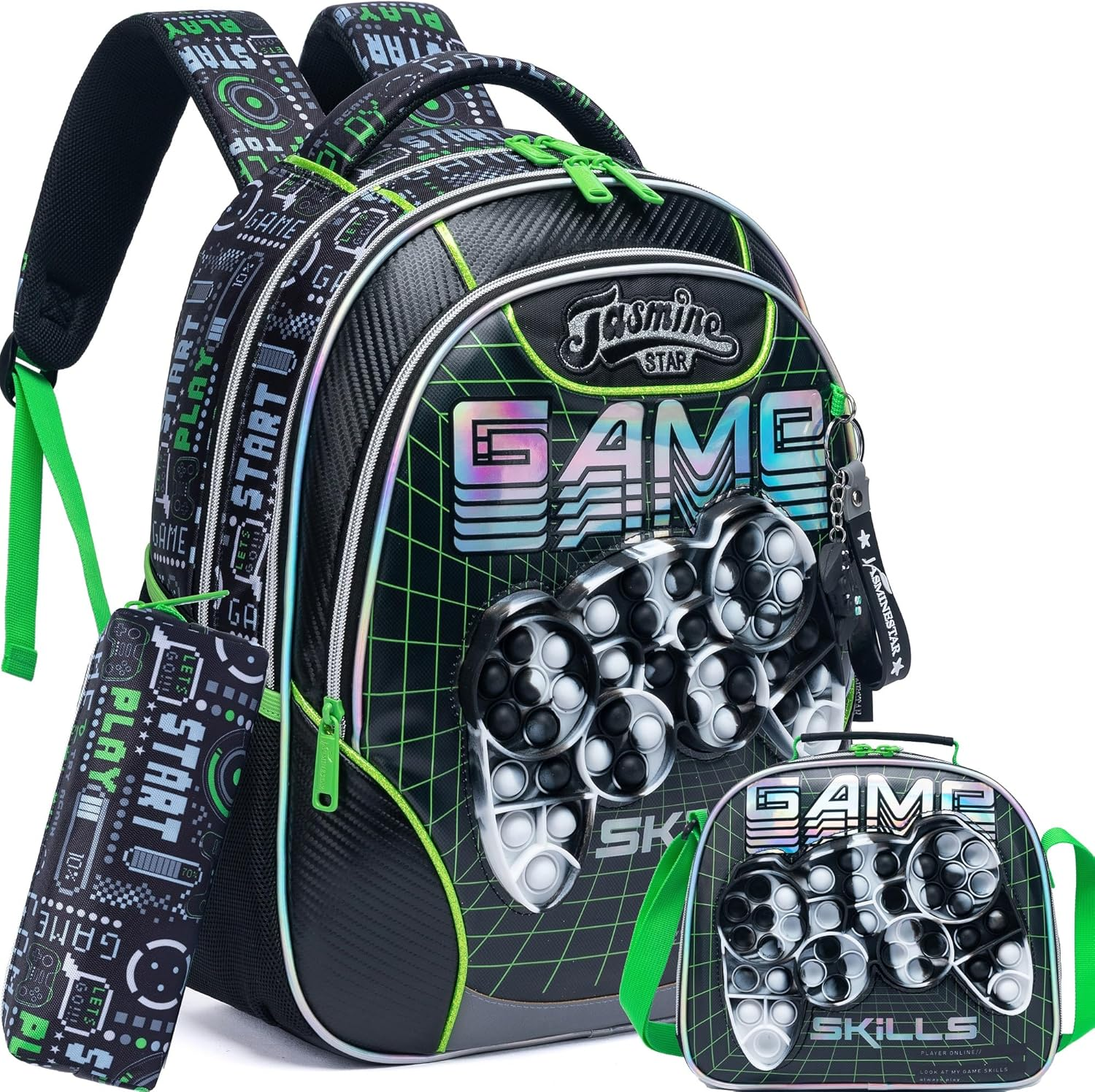 Meetbelify Backpack for Girls Elementary Preschool Kids Lunch Box for School