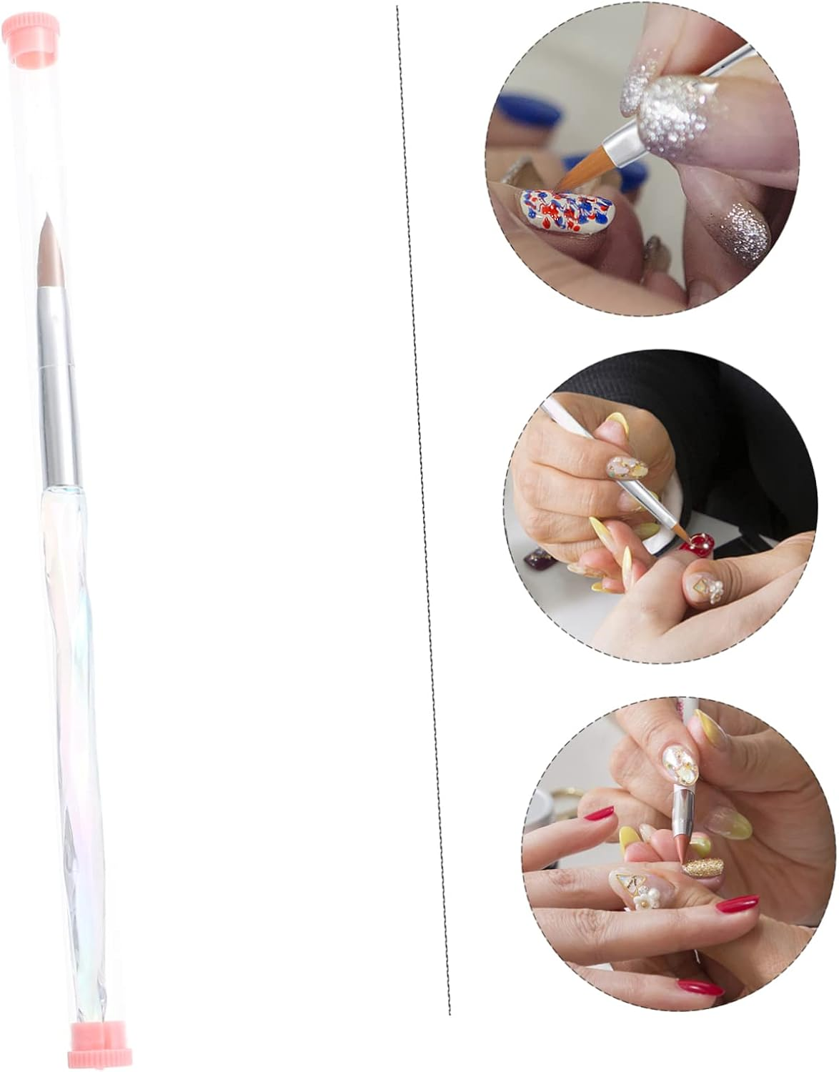 HONITANO Nail Art Pen Manicure Brush Beauty Tool Diy Drawing Pen Nail Art Accessory image number 1