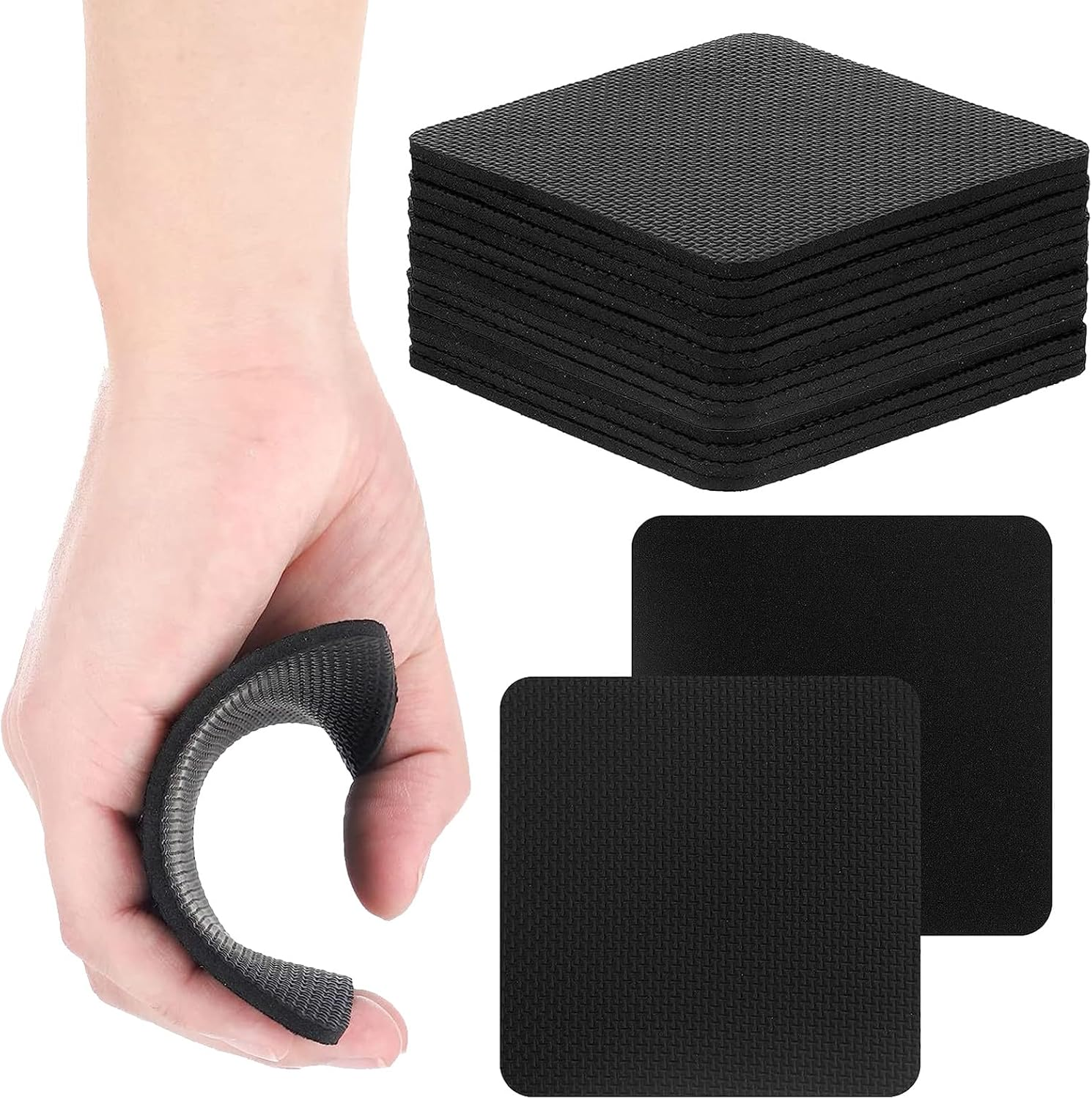 CHEUNGHAO 14Pcs Gym Grip Pads for Weight Lifting - Comfort Workout Grips for Men and Women, Pull up and Training Hand Grips, Durable, Non-Slip, No Sweat image number 2