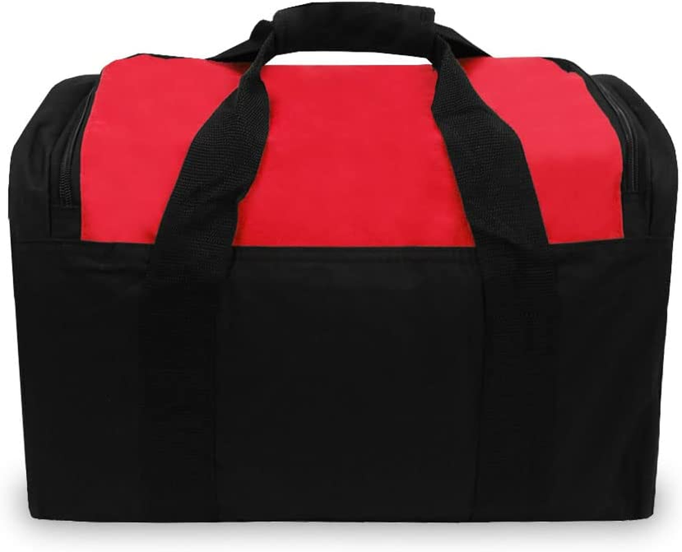 Everest Gym Bag with Wet Pocket, Red, One Size, Gym Bag with Wet Pocket
