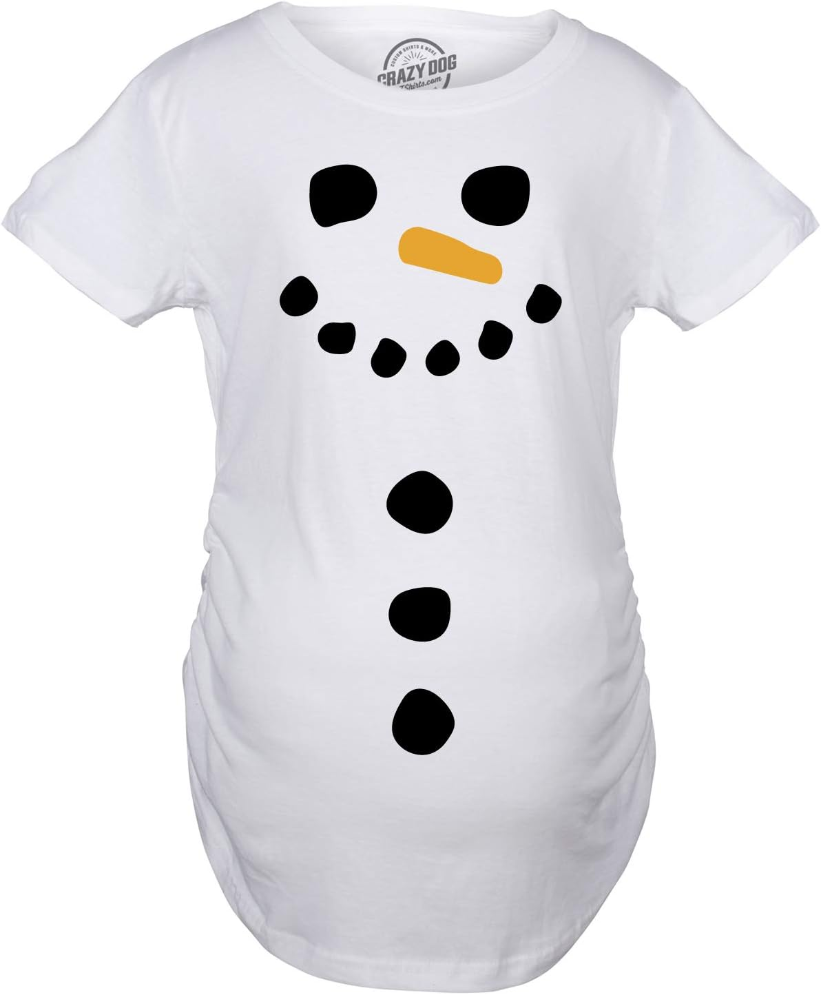 Funny Maternity Christmas Shirts for the Holidays Cute Tees to Celebrate Bumps First Christmas image number 3