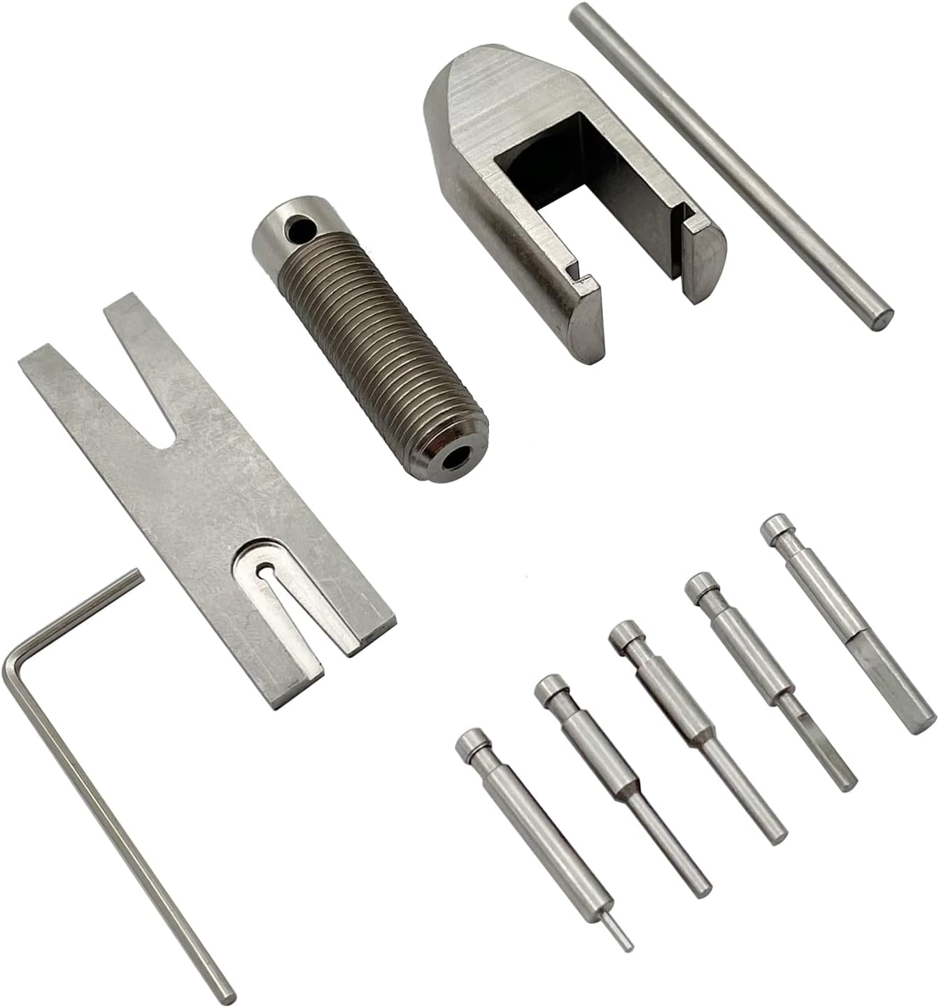 YGFRSTO RC Modeling Tool - Motor Pinion Gear Puller Remover Set - Aluminium Material - Aluminum Alloy Handle image number 1