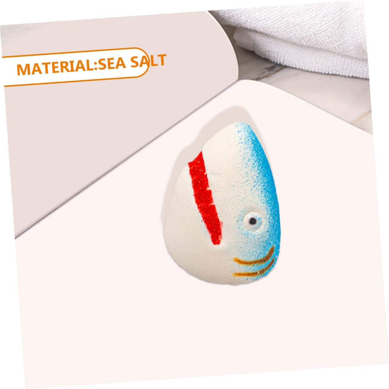 FOYTOKI 3Pcs Natural Bathing Salt Bomb Shark Bubble Bath Bomb Fragrance Bath -Friendly Bathing Travel-Friendly image number 2