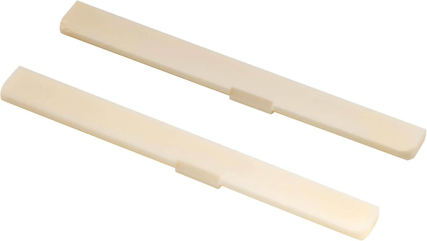 Musiclily 6 String Classical Guitar Bone Saddle,Dj-06 80X3X9/8Mm (2 Pieces) image number 1