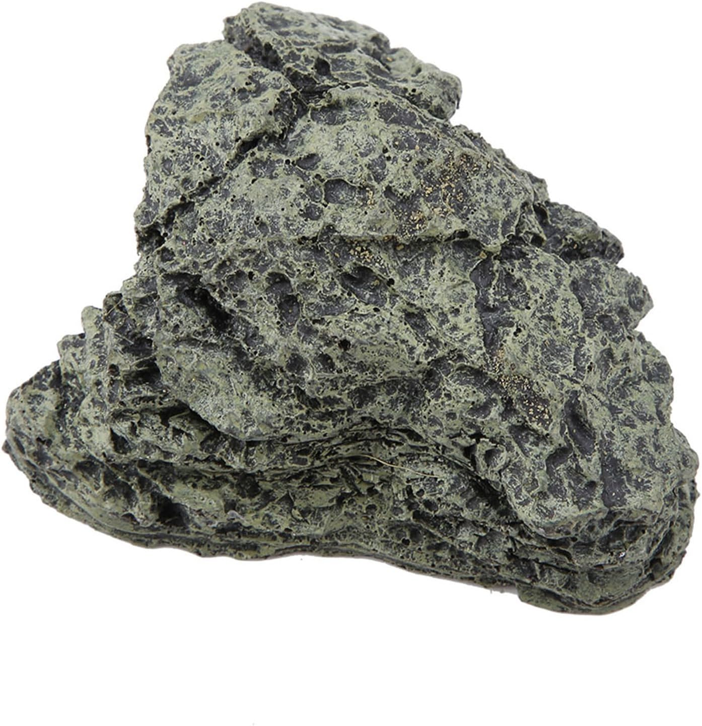 Aquarium Hideaway Rock Cave for Aquatic Pets to Breed,Aquarium Decorations Fish Hideout House,Small Decor Rocks for Betta Turtles Aquatic Reptile Pets image number 1