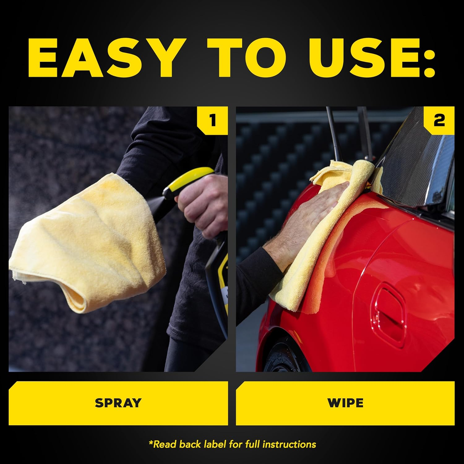 Meguiar'S Ultimate Paint Glosser - Removes Scratches and Stains - Gives High Gloss Protection, Long Lasting Shine Protection - Restores Color - Auto Detailing Accessories - 473Ml image number 4