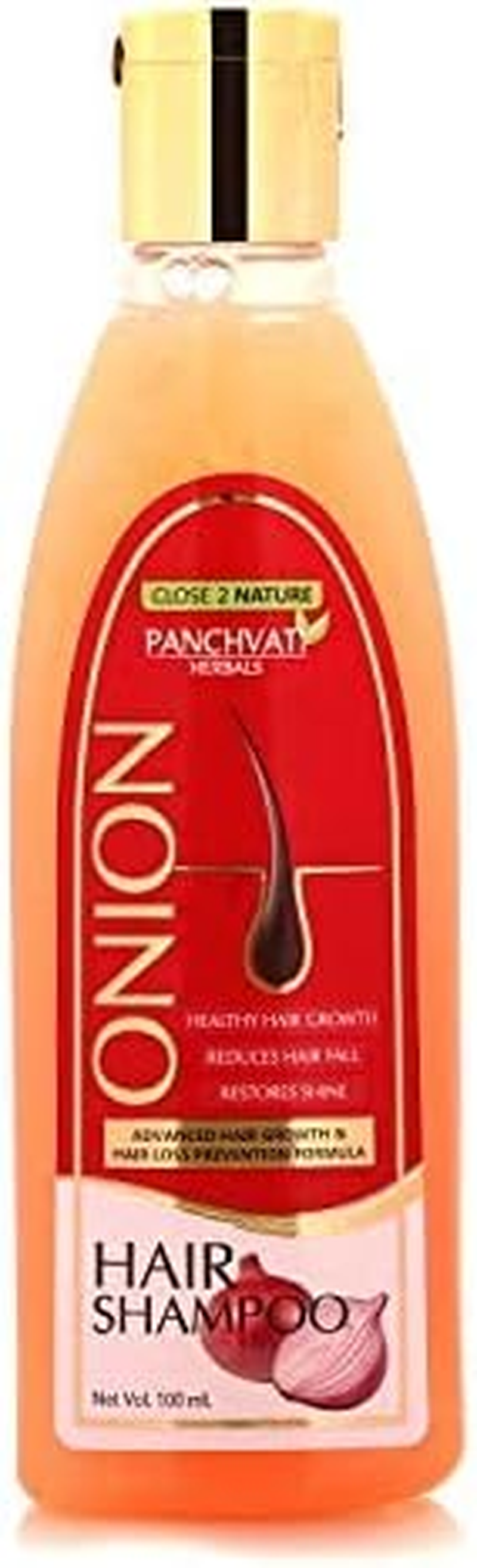 Panchvati Onion Hair Shampoo, 100Ml X 3 Pack of 3 image number 3