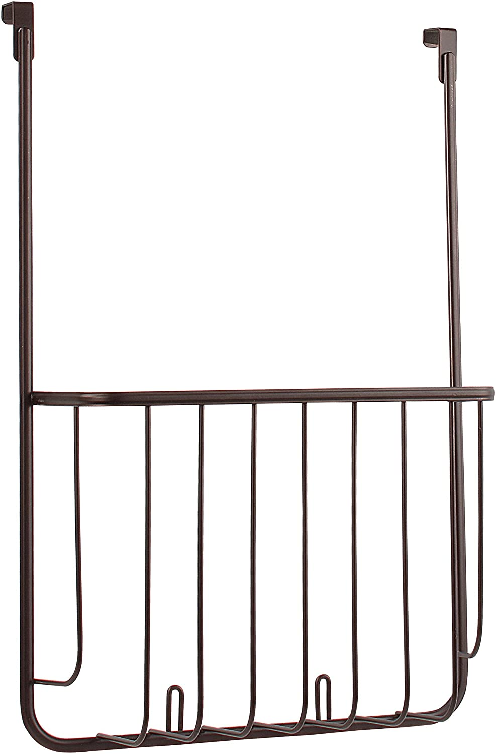 Spectrum Diversified Ashley Cookie Sheet Organizer, Cutting Board Holder, Bakeware Organizer, over the Cabinet Door, Bronze image number 5