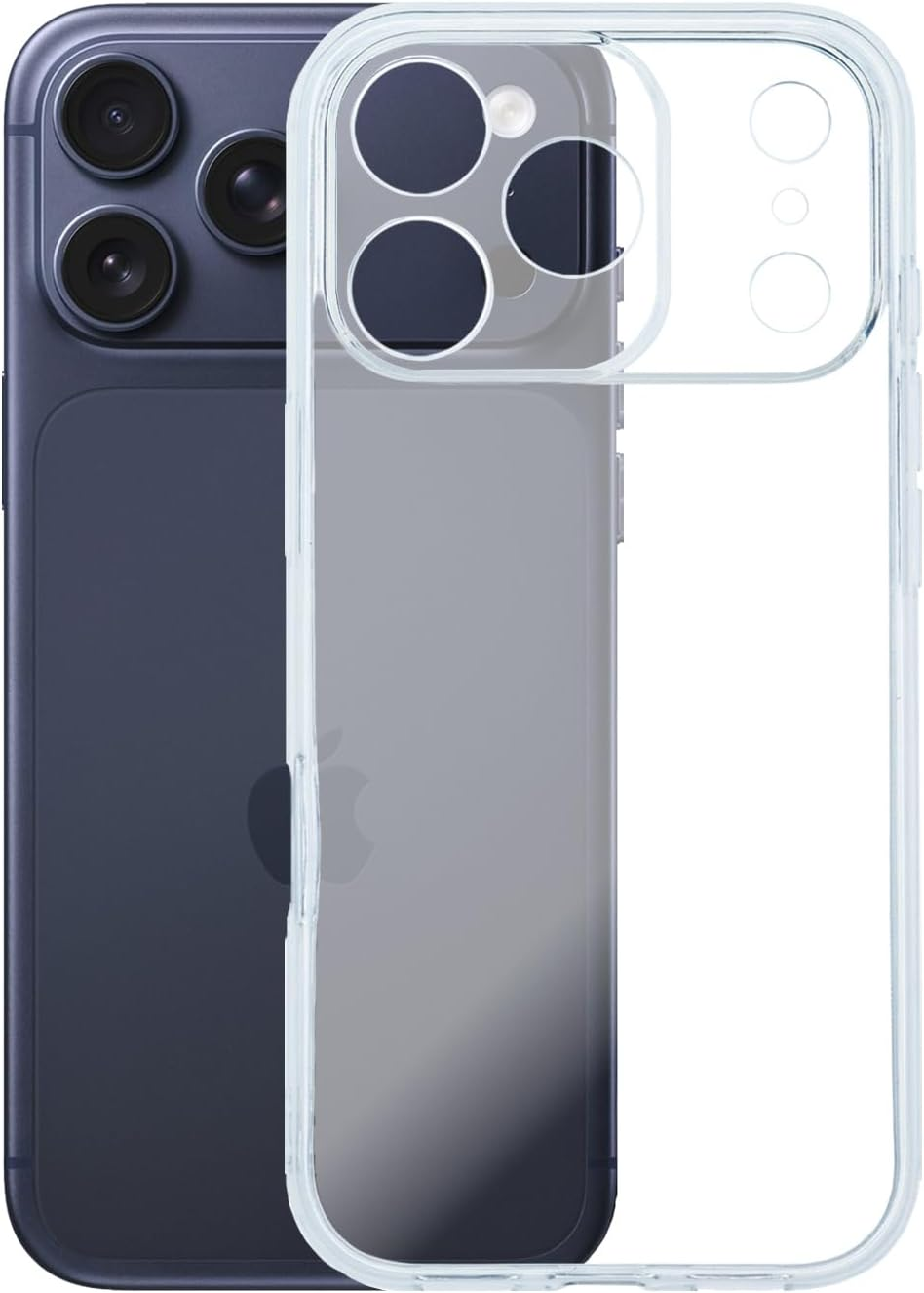 For Apple Iphone 17 PRO MAX Slim Transparent Clear Bumper Soft Phone Case Cover image number 3