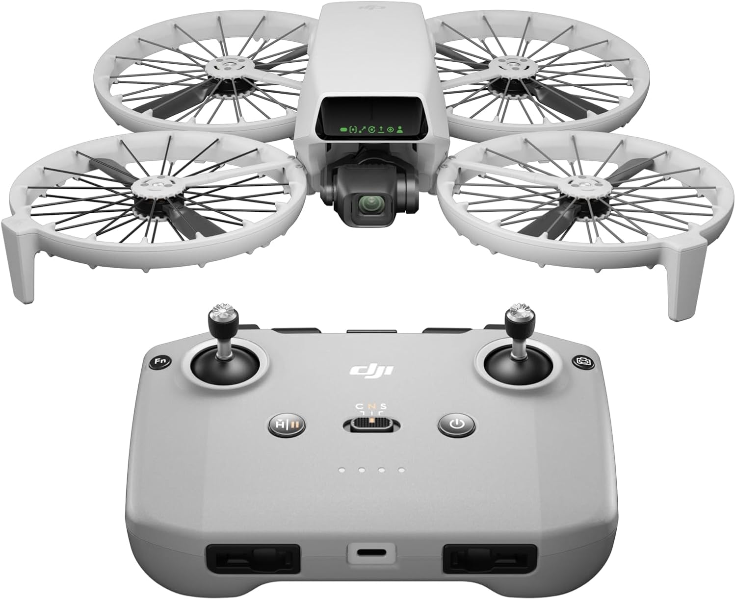 DJI Flip, Drone with 4K UHD Camera for Adults, under 249 G, 3-Axis Gimbal Stabilization, 13Km Video Transmission, Palm Takeoff, Auto Return, 1 Battery for 31-Min Flight Time, Intelligent Flight image number 4
