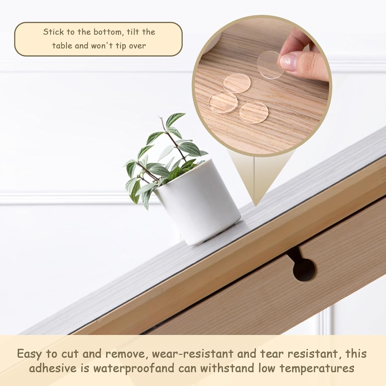 210Pcs Glue Dots, for Blu Tack for Balloons, Double Sided Sticky Dots, Nano Double Sided Tape for Christmas, Wedding, Birthday, Party Posters, Pictures, DIY Art Work Decoration image number 2