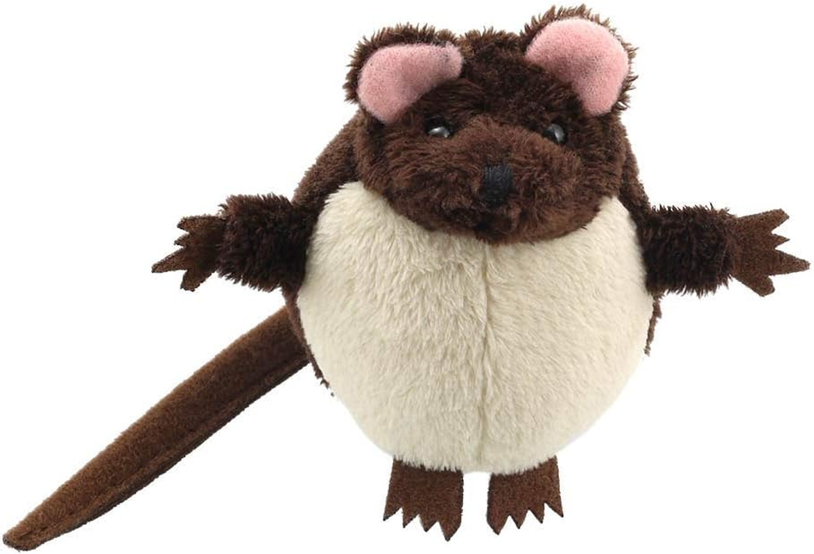 The Puppet Company Mouse Finger Puppet, Brown