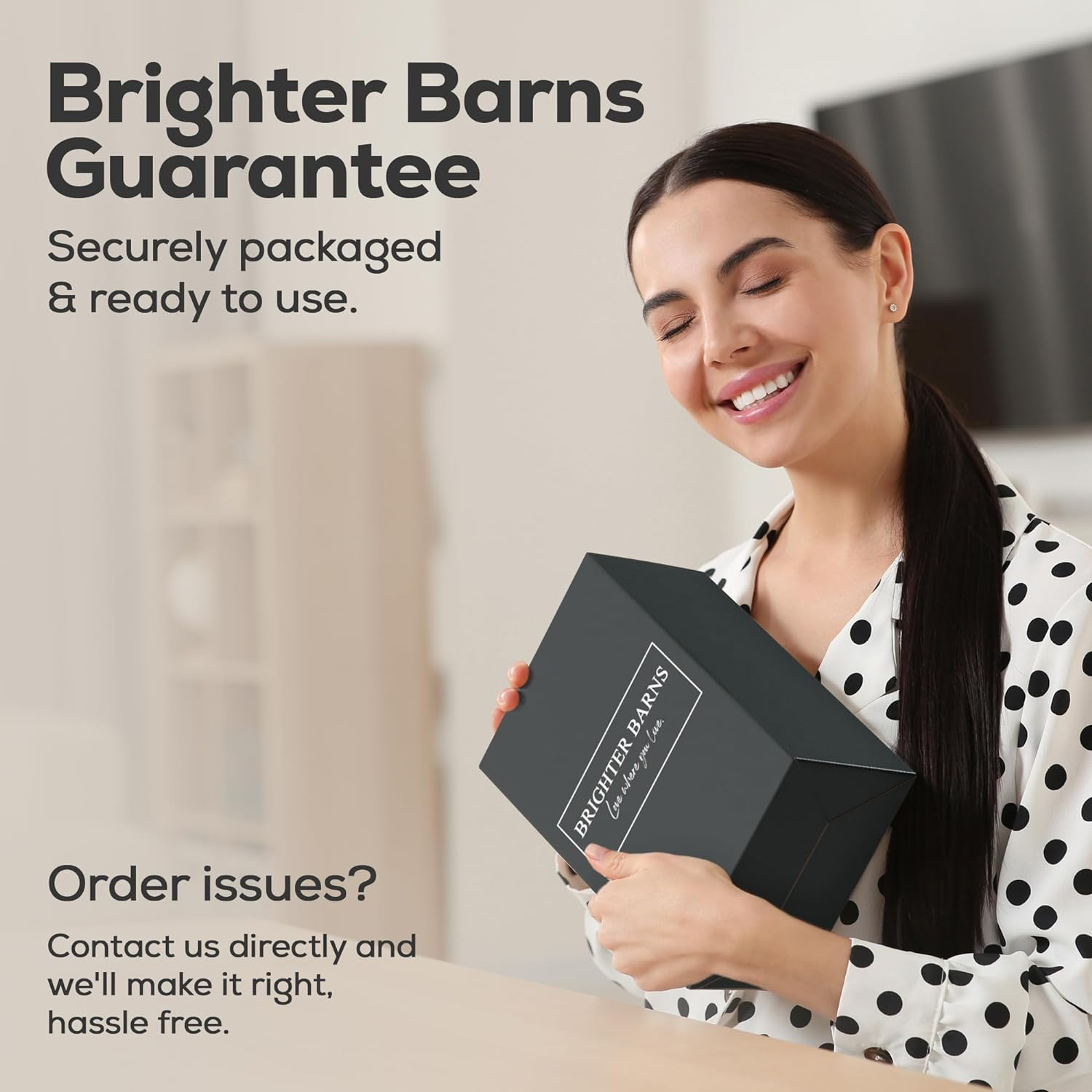 White Glass Hand and Dish Soap Dispenser Set by Brighter Barns - Modern Kitchen Soap Dispenser Set & Pump for Sink - Farmhouse Home Decor, Minimalist Kitchen Accessories (White) - Black Hd image number 4