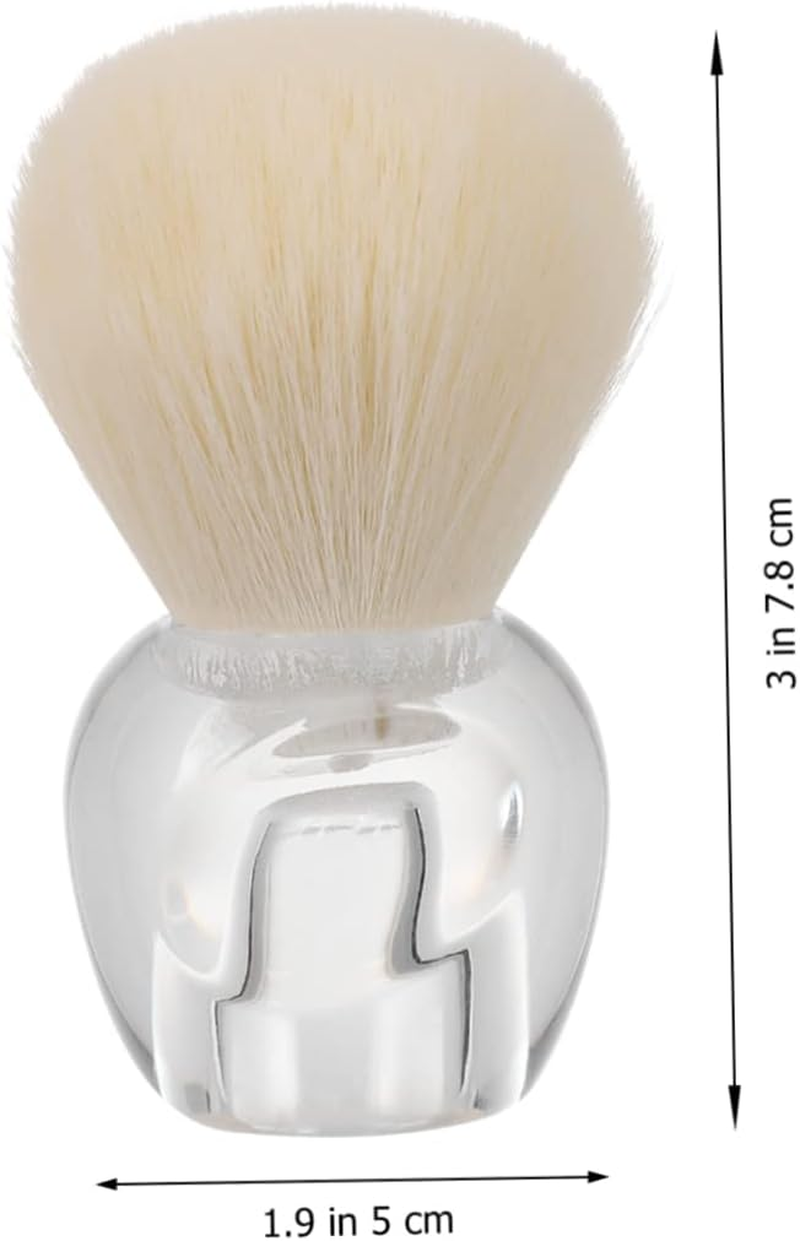 EXQUIMEUBLE Nail Dust Brush Ergonomic Nail Powder Cleaner for Manicure Lightweight Design with Fine Bristles for Dust Removal for Home and Salon Use image number 4