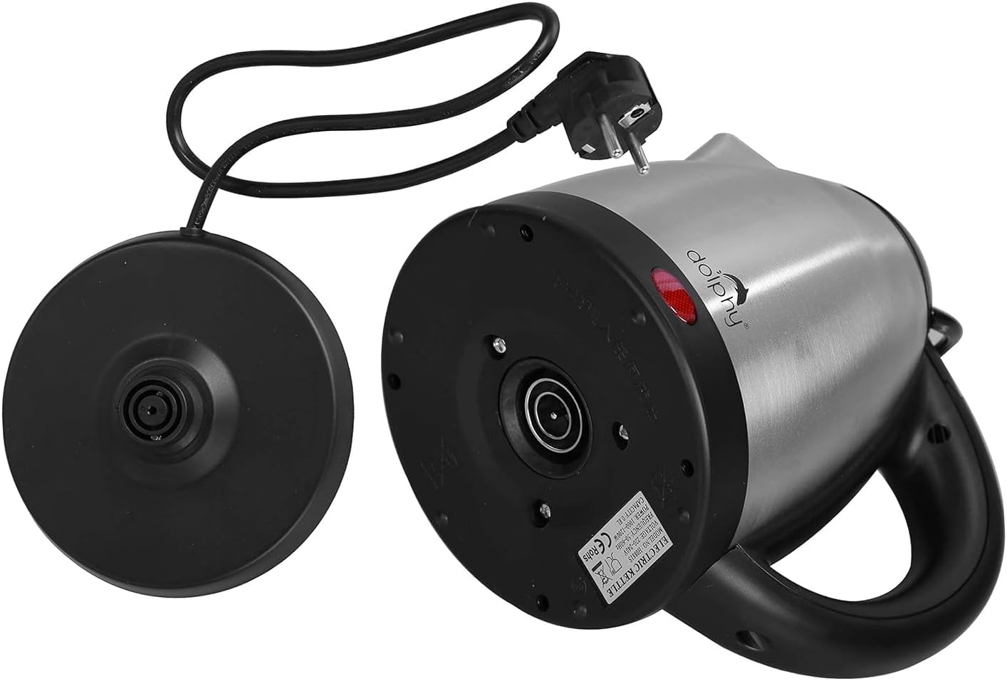 Dolphy 800Ml Stainless Steel Kettle &ndash; Sleek & Durable Design, Ideal for Brewing Tea & Coffee, Compact & Portable for Home, Office, Travel, Hotel & Outdoor Use image number 2