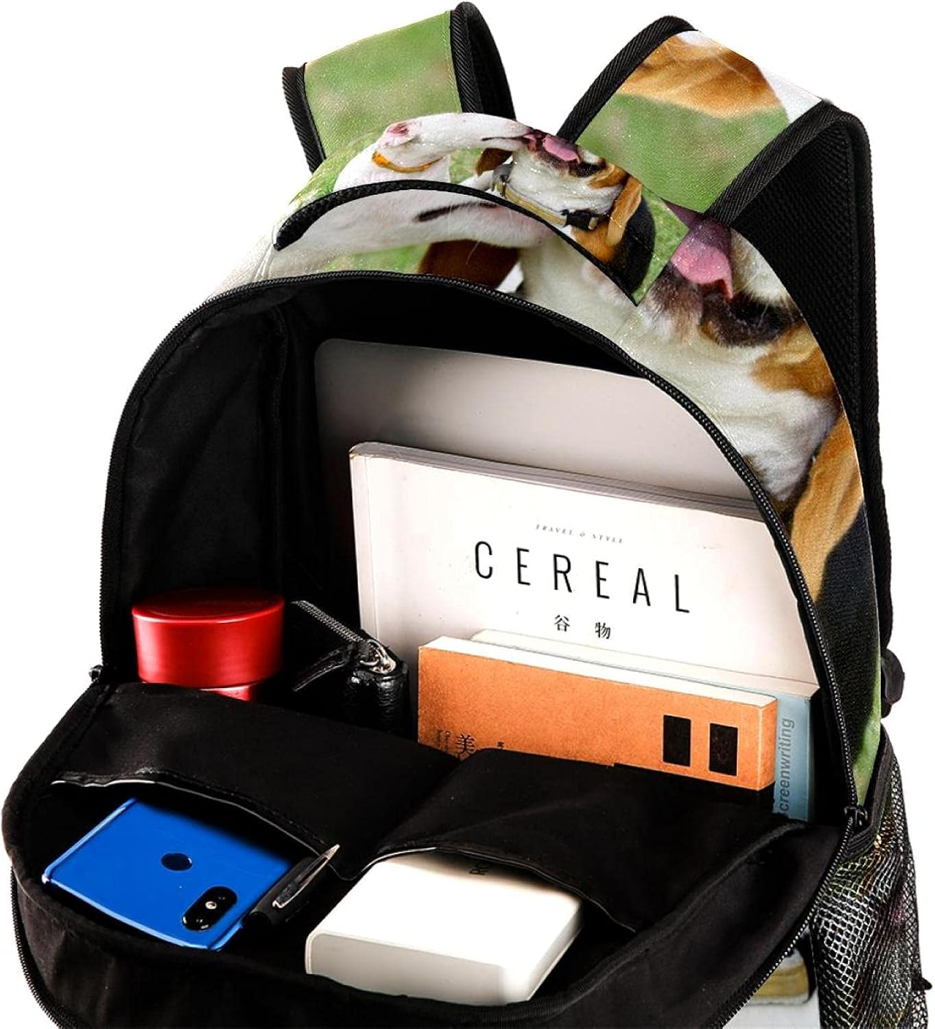 Jack Russell Backpack Students Shoulder Bags Travel Bag College School Tote Backpacks image number 3