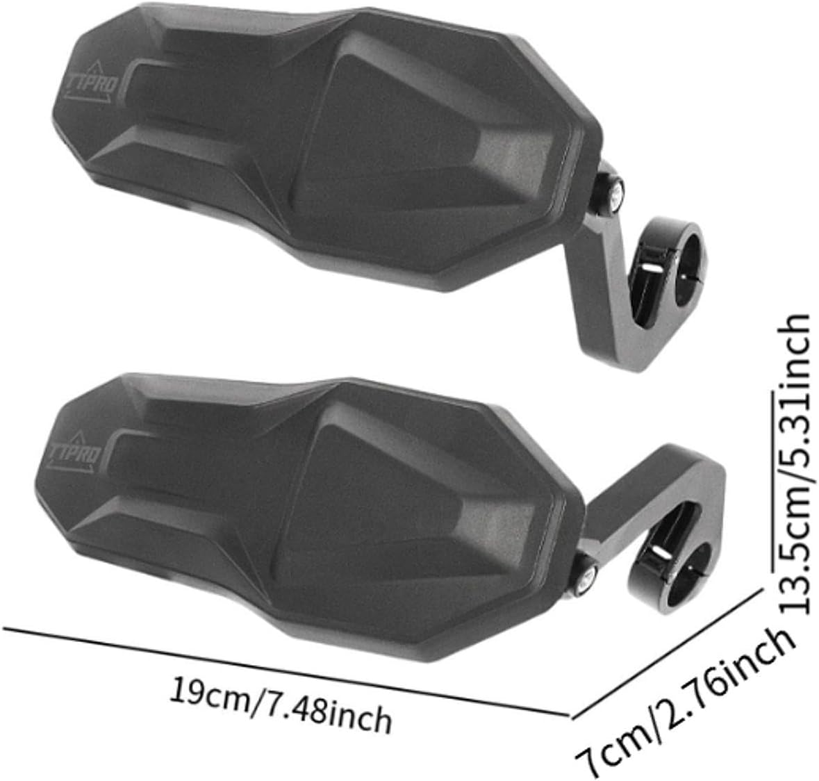 Mountain Bike Hand Guards Bicycle Handlebar Hand Guards Universal Easy to Install Hand Protectors