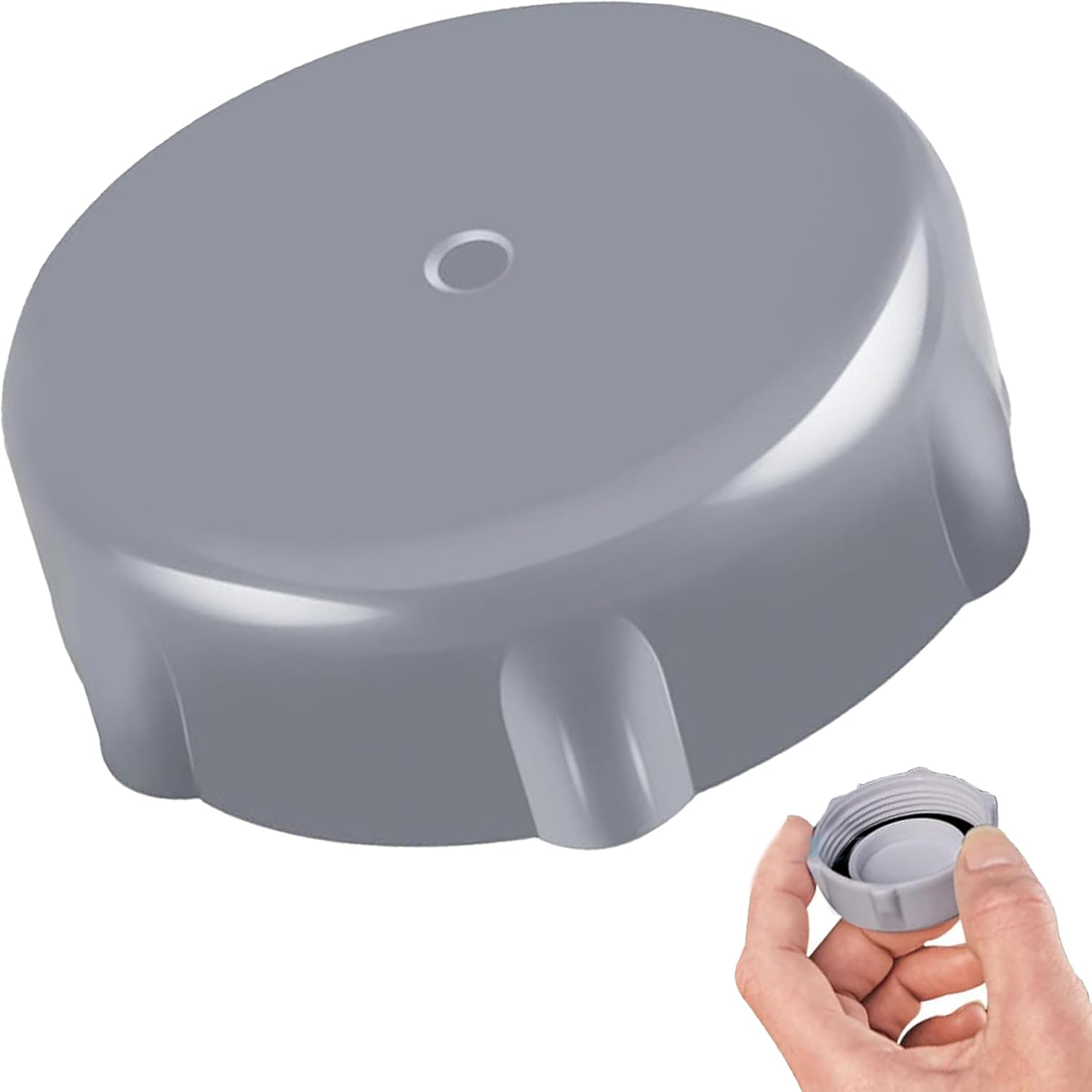 Ultimate Coleman Drain Cap Replacement - Heavy Duty Grey Valve Cover for above Ground Pools (P01006/P01010/P6D1158/P6H1158Ass16),Stop Leaks Now! image number 6