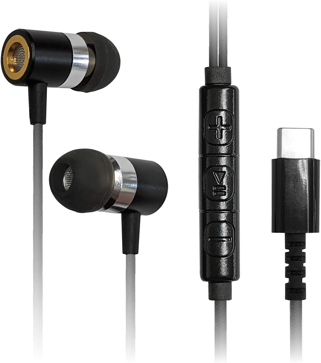 Kashimura NAE-223 Type-C Stereo Earphones, Strong, Disconnect, Nylon Cable, Remote Control and Microphone Included image number 6