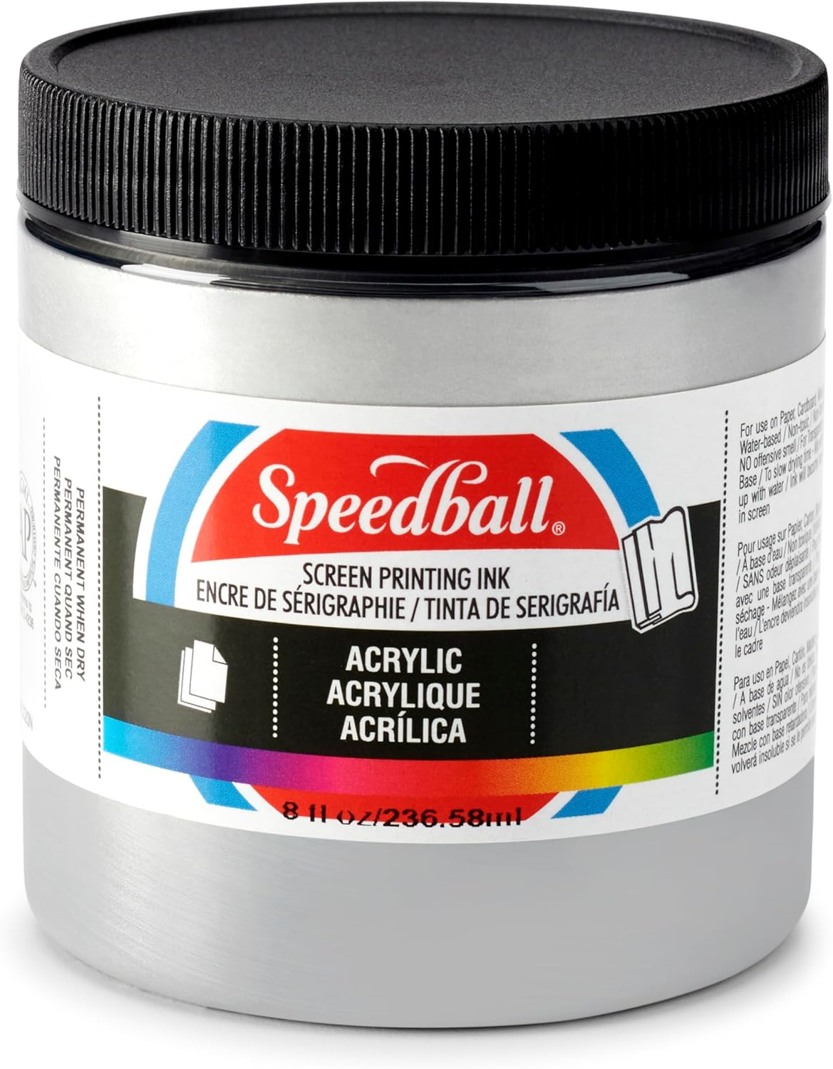 Speedball Acrylic Screen Printing Ink Primrose Yellow, 236Ml, Quality with Vibrant, Long-Lasting Colour, Premium Pigments, Ideal for Professional Artwork on Wood and Paper image number 5