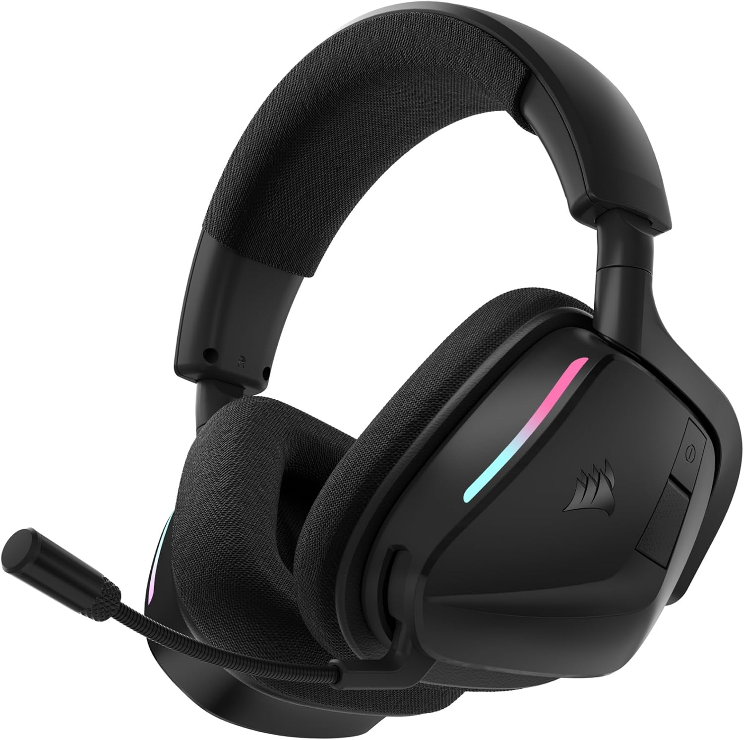CORSAIR Void V2 Wireless Gaming Headset with Bluetooth for PC, PS5, PS4, Switch, Mobile &ndash; Dolby Atmos, 70 Hr Battery, Dual Wireless, Lightweight, Fast Charging &ndash; Carbon