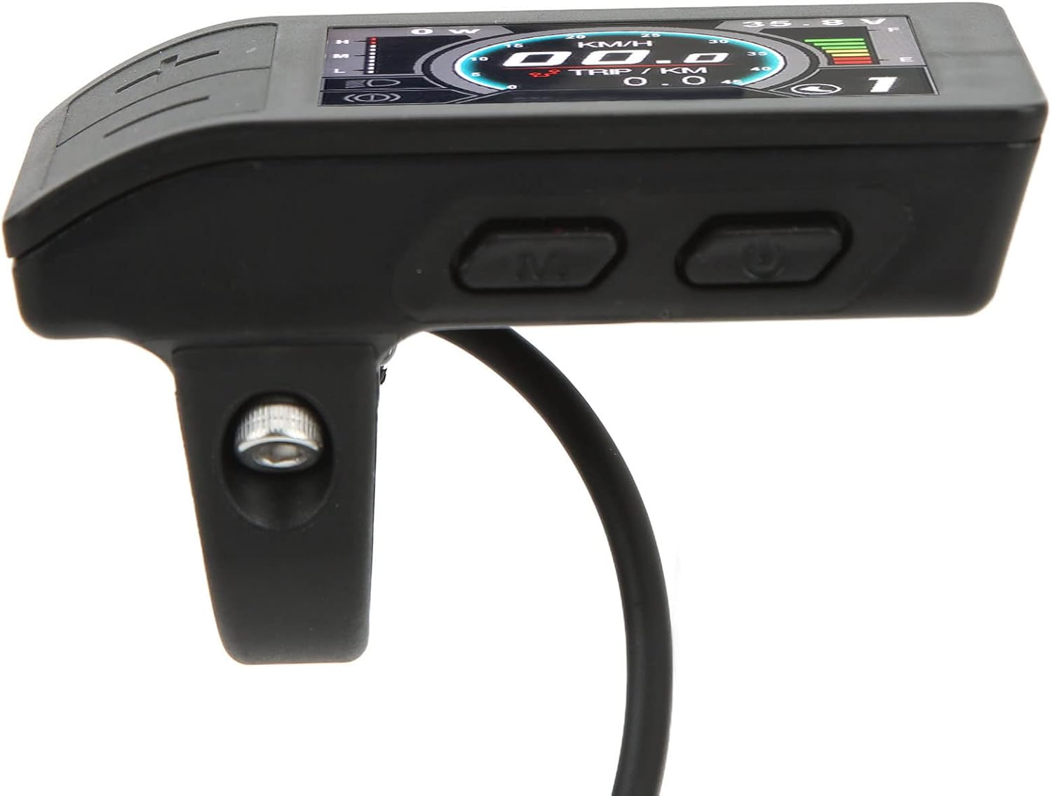 Xunn Ebike Display, 24V-48V LCD Meter, Electric Bike Computer, BBS01/02/HD Support, Waterproof, Includes LCD Display, Control Panel, Mounting Hardware, Manual