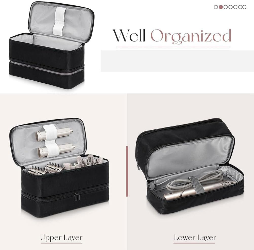 Barbuly Carrying Case for Hair Dryer Flexstyle Brush Hair Accessories Tools Storage Bag,B Easy to Use about 31X15X16Cm image number 1