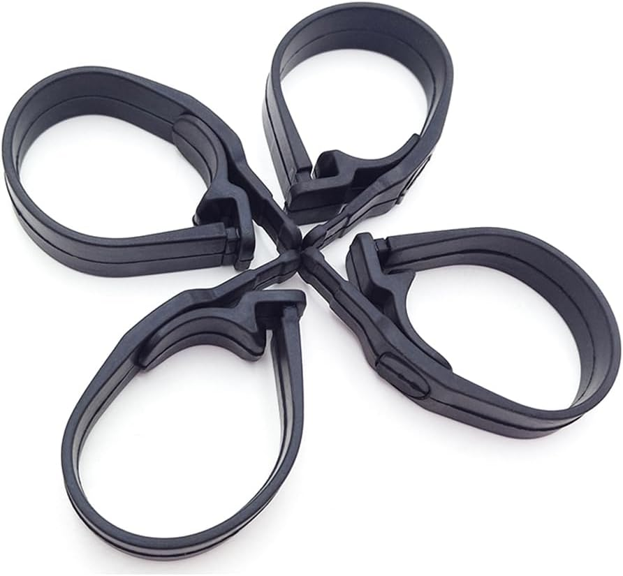 PROOTOM Headlight Straps Headlight Fairing Rubber Straps Dirt Bike Headlamp Fix Brackets Strap for EXC XCF SXF FC TC FE TE FX TX 125 150 250 350 450 500 4Pcs image number 4