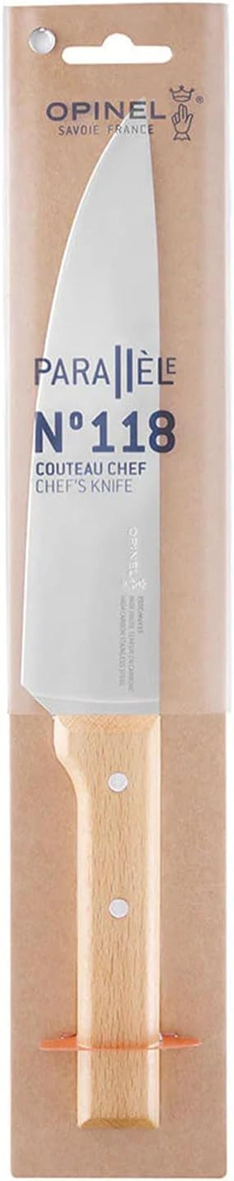 Opinel 118 Multi-Purpose Chef'S Kitchen Knife, 20 Cm Blade image number 3
