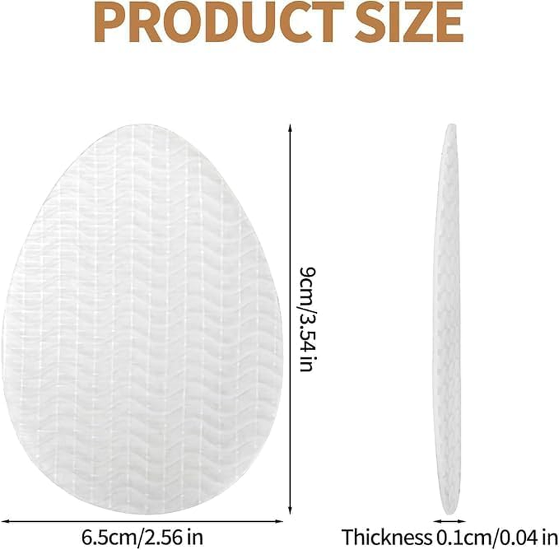 Non-Slip Shoes Pad Adhesive Shoe Sole Protectors, 8Pcs Non-Slip Shoes Pad Sole Protectors High Heels Anti-Slip Shoe Grips,Non-Skid Shoe Pads Self-Adhesive Shoe Grips anti Slip Shoe Pads image number 5