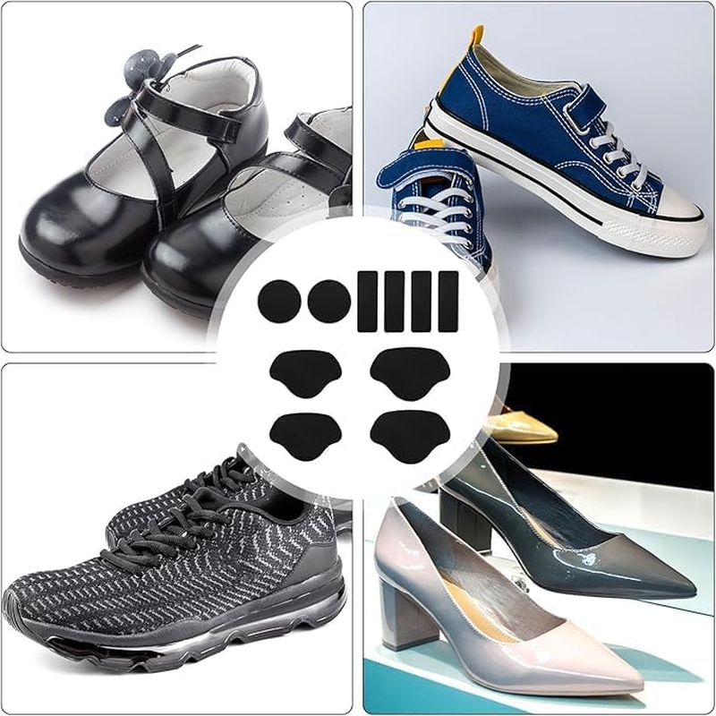 10Pcs Self-Adhesive Shoe Hole Repair Patches for Back of Shoes, Shoe Hole Repair Sneaker Hole Patch, Self-Adhesive Sneaker Heel Repair Patch image number 2