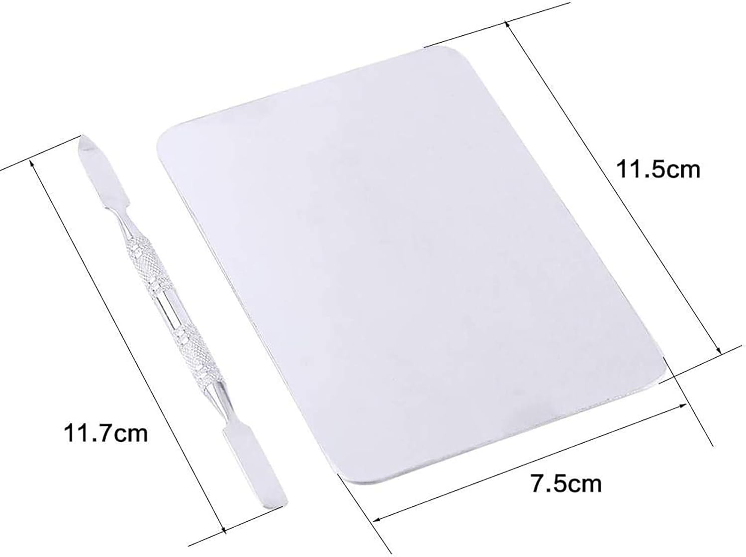 Mixing Palette Stainless Steel Tool for Nail Pigment